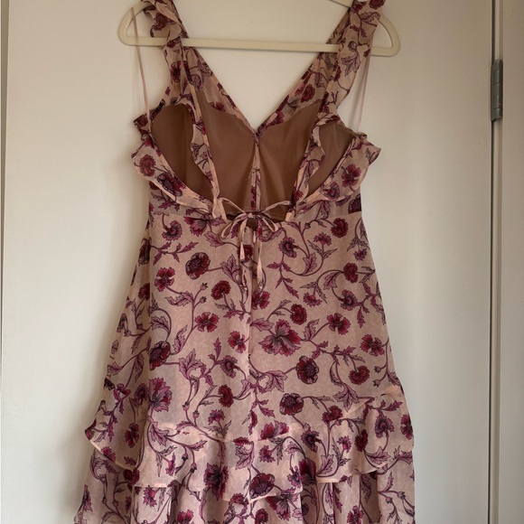 For Love And Lemons Pink Floral Mini Dress - Picture 5 of 5